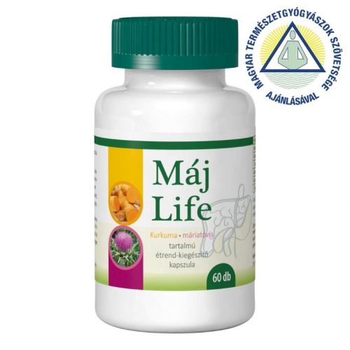 Máj Life- hepatoprotector capsule, Viva natura, 60 buc.