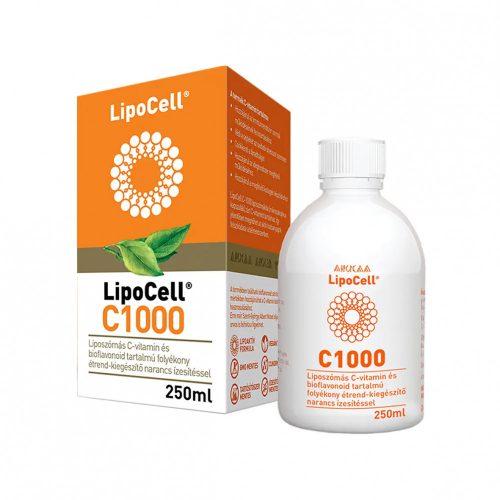 LIPOCELL C1000 liposzómás C-vitamin narancs ízben (250 ML), Hymato