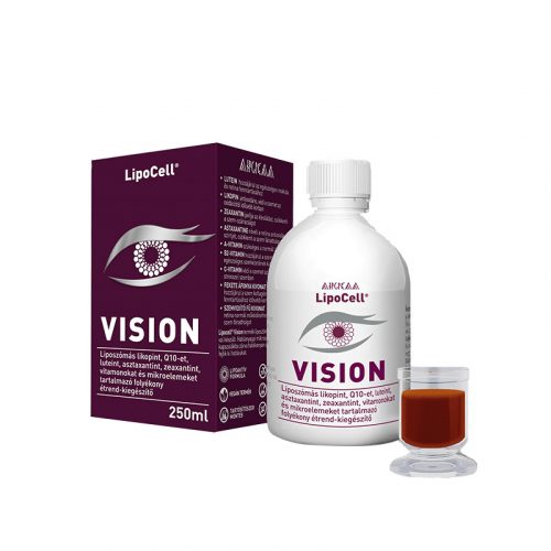 LipoCell Vision liposzómás étrend-kiegészítő, 250 ml, Hymato