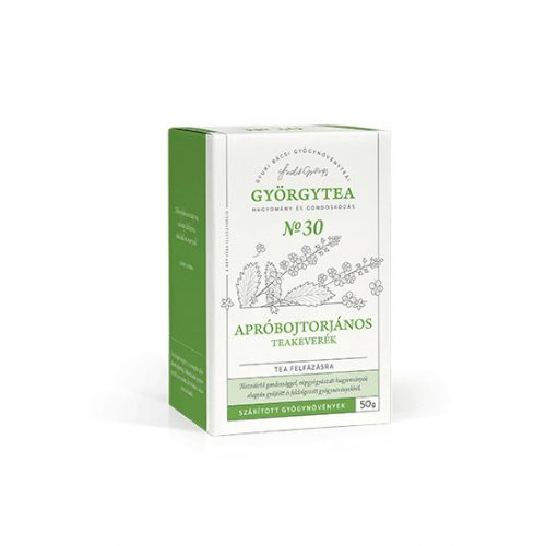 GYORGYTEA No.30 Apróbojtorjános teakeverék (Tea felfázásra), 50 g