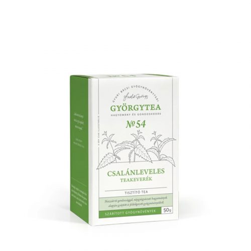 GYORGYTEA No.54 Amestec de ceai cu frunze de urzică (Ceai de curățare), 50 g
