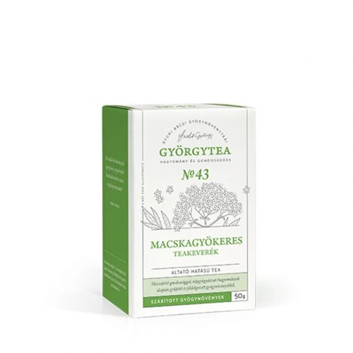 GYORGYTEA No.43 Amestec de ceai cu valeriană (Ceai cu efect sedativ), 50 g
