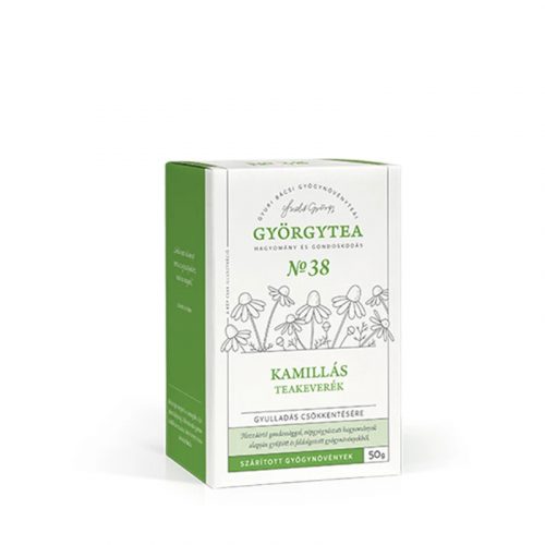 GYORGYTEA No.38 Amestec de ceai cu mușețel (Pentru reducerea inflamațiilor), 50 g