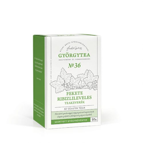 GYORGYTEA No.36 Fekete ribizlileveles teakeverék (Az ízületek teája), 50 g