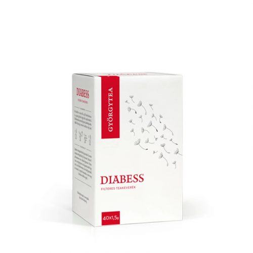 GYORGYTEA Diabess Filteres teakeverék, 40×1,5 g