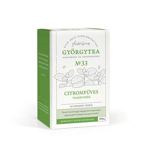 GYORGYTEA No.33 Amestec de ceai cu roiniță (Protectorul sănătăţii), 100 g