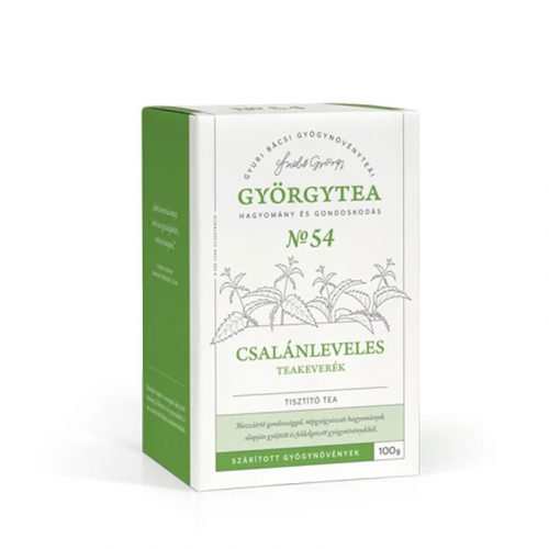 GYORGYTEA No.54 Amestec de ceai cu frunze de urzică (Ceai de curățare), 100 g