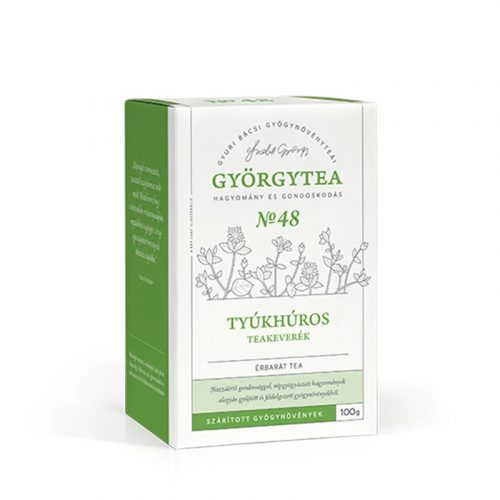 GYORGYTEA No.48 Tyúkhúros teakeverék (Érbarát tea), 100 g